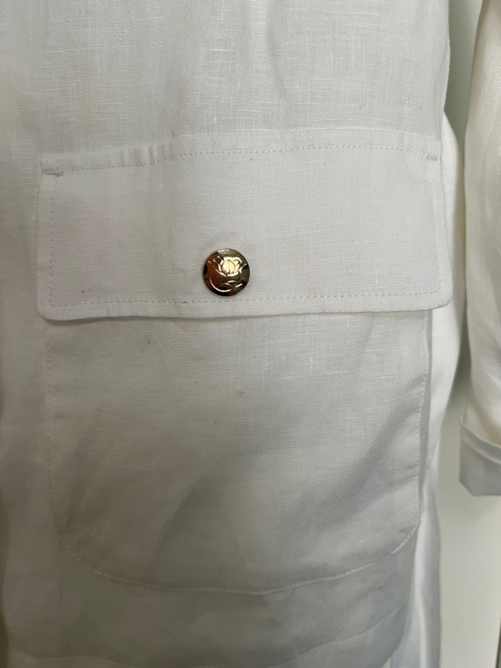 Draper James linen jacket - Picture 3 of 8